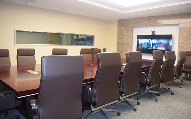 華為視訊會議室